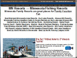 Web site www.gull4seasons.com, Gull Four Seasons Resort